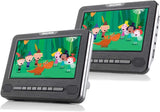 Nextbase NB7TCAR 7in Twin Screen Portable In-Car DVD Player Headrest Screens