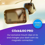 Nextbase 122 HD Dash Cam 720p 2in Screen ClickGo G-Sensor Parking Mode Black
