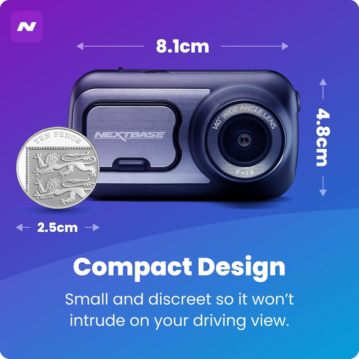 Nextbase 422GW Front Rear Dash Cam Bundle 32GB U3 Card Stoplock Pro Lock