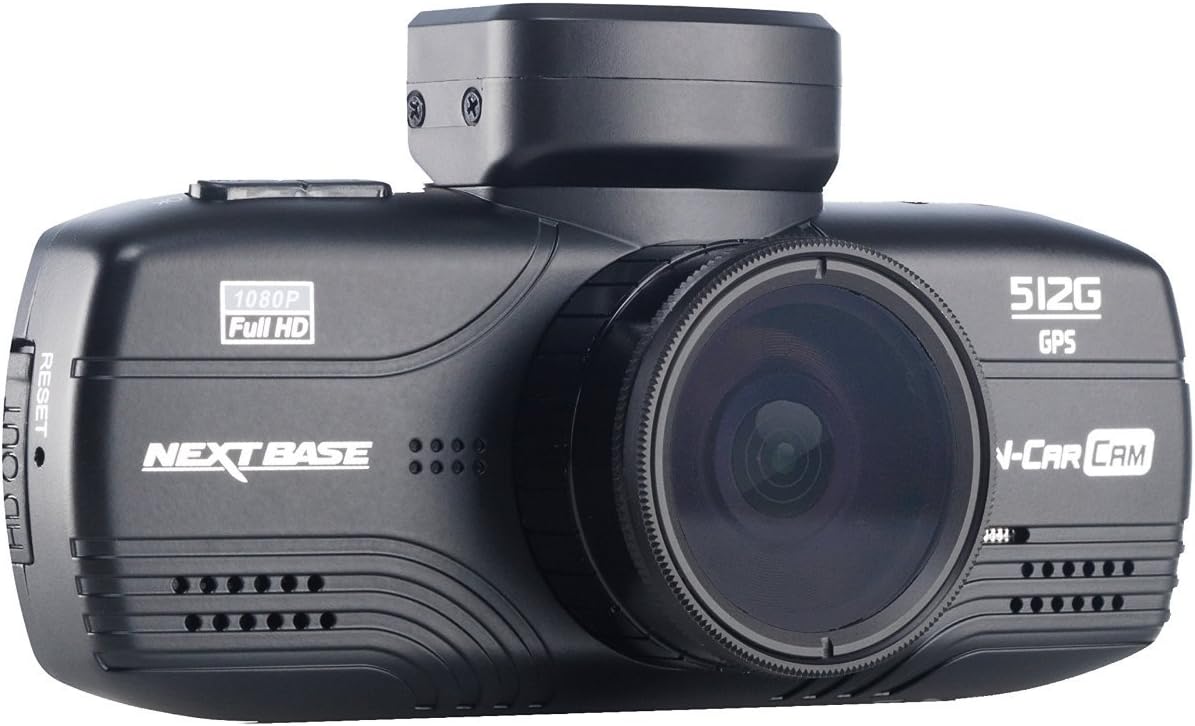 Nextbase 512G HD 1080p GPS 2.7in Dash Cam With Polarising Filter - Black