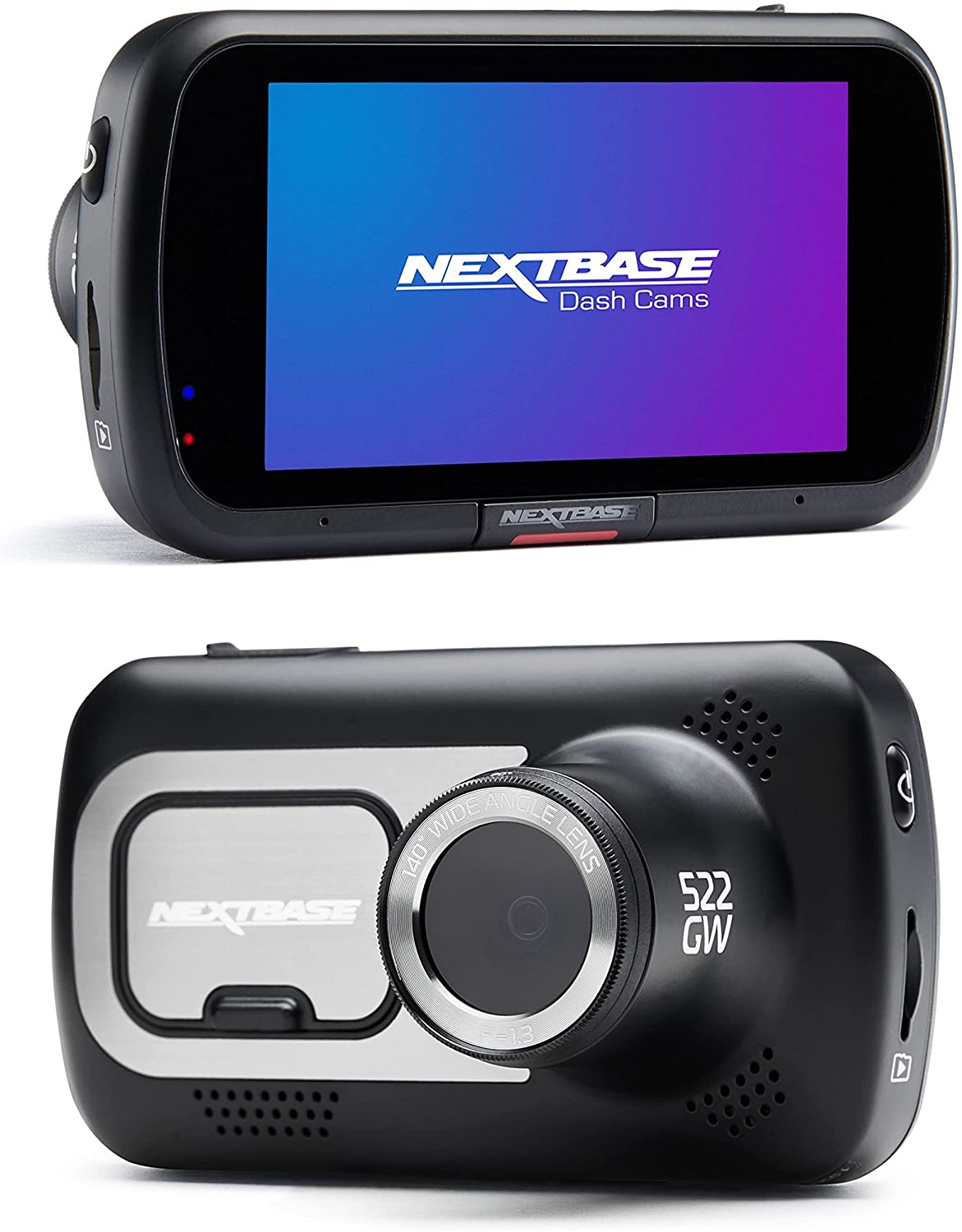 Nextbase 522GW Dash Cam Full 1440p/30fps HD Recording Built-in Alexa - Black
