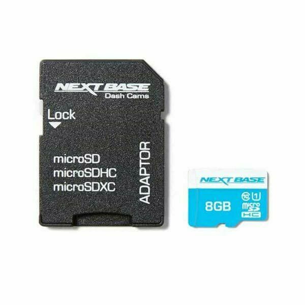 Nextbase 8GB microSDHC Class 10 U1 NBDVRSD Dash Cam Memory Card With Adapter