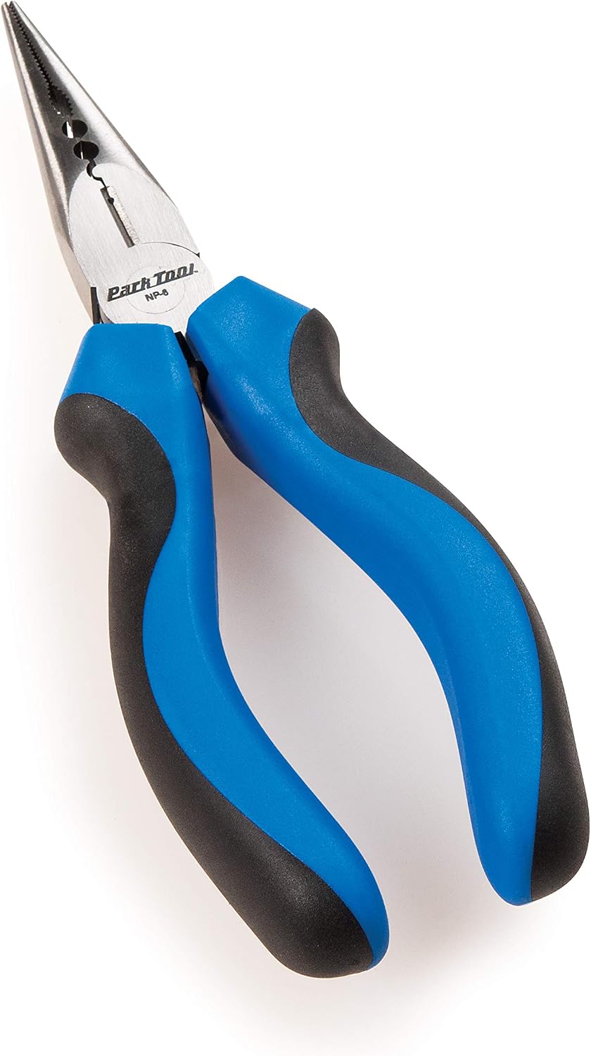 Park Tool NP-6 6in Chromoly Professional Needle Nose Pliers - Blue/Black