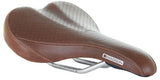 Madison Flux Classic Bike Cycling Comfortable Saddle - Standard Fit - Brown