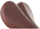 Madison Flux Classic Short Fit Synthetic Leather Saddle 250x152mm - Brown