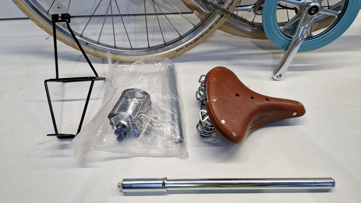 Pashley Britannia 5-Gears Womens Bicycle Bike 20" Steel Frame Duck Egg Blue