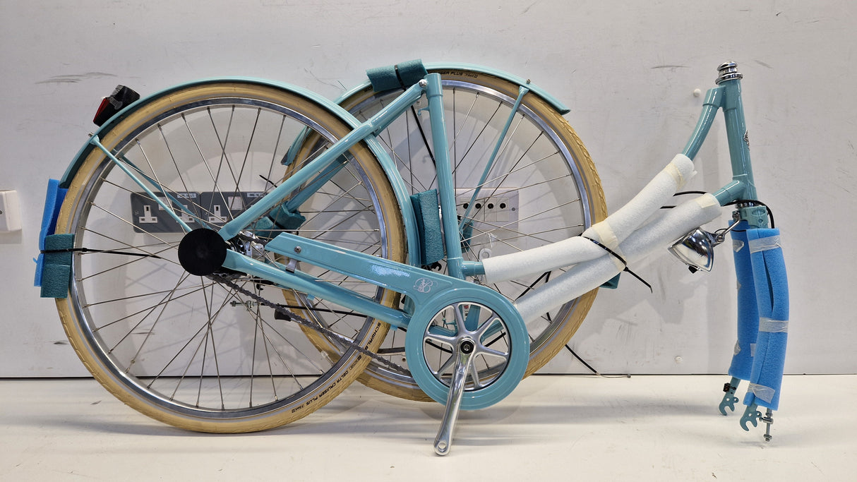 Pashley Britannia 5-Gears Womens Bicycle Bike 20" Steel Frame Duck Egg Blue