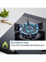 Bosch Series 6 PCQ7A5I90 75cm 5 Burner Gas Hob Stainless Steel FlameSelect