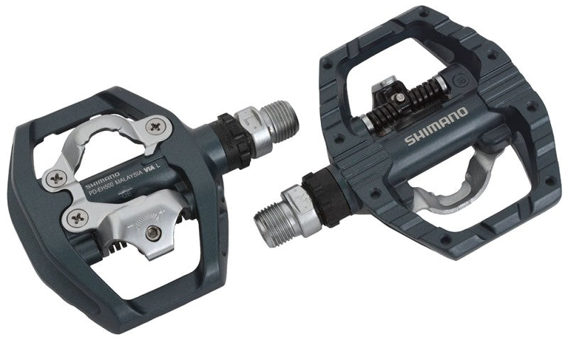 Shimano Bike Replacement Parts PD-EH500 SPD MTB Pedals With Cleats - Black