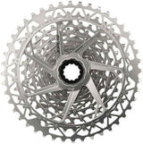 SRAM PG-1231 XPLR 12-Speed 11-44T Gravel Road Bike Cassette - Chrome- Silver