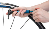 Park Tool PMP-3.2B Aluminium Compact Portable Micro Bicycle Hand Pump - Blue