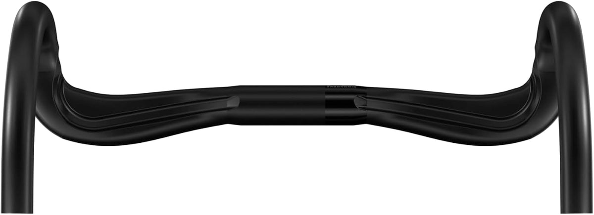 PRO PLT Ergo T700 Carbon 31.8mm Drop Road Bike Handlebar - 38cm - Black
