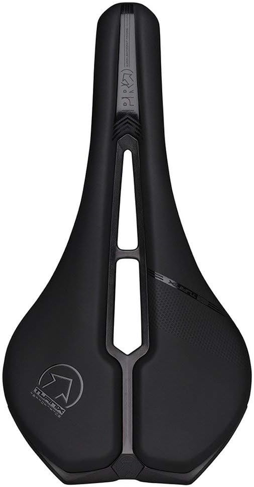 PRO Turnix Performance Carbon Base Inox Rail Anatomic Saddle - 142mm - Black
