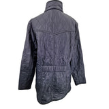 Barbour Cavalry Women's Slim Fit Polarquilt Zip Jacket - Dark Navy - UK 14