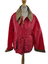 Barbour Paul Smith Spey Casual Women's Jacket Winterberry/Ancient - Size 10
