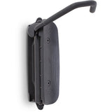 M Part Wall Mounted Vertical Bike Holder Space Saving Storage Hanger - Black