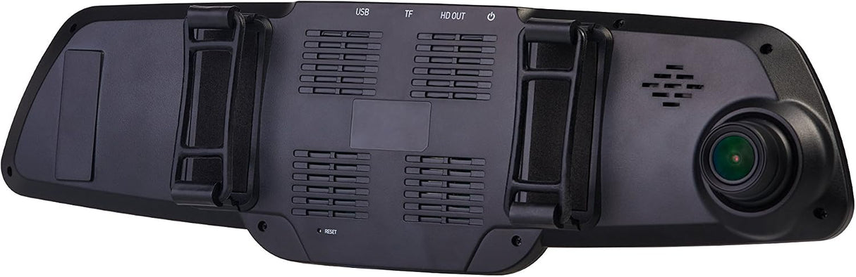 RAC 03 Super HD 1296p GPS Rear View Mirror Dash Cam with Safety Alerts Black