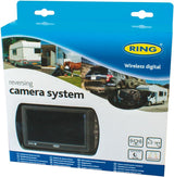 Ring RBGW430 Wireless 4.3in Monitor Night Vision Reverse Camera System Black