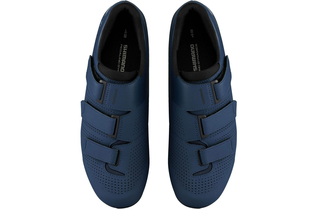 Shimano RC102 Road Men's Synthetic Regular Cycling Shoes - Navy - Size 46