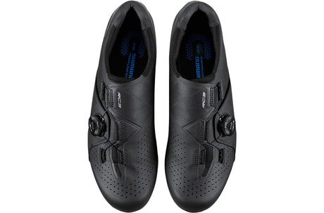 Shimano RC300 Men's Synthetic Regular Road Cycling Shoes - Black - Size 43