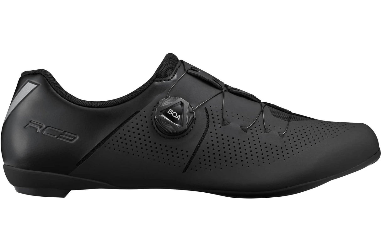 Shimano RC302 Road Men's Synthetic Regular Cycling Shoes - Black - Size 41