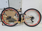 Boss Venom Dual Suspension Mountain Bike 26" Wheels - 18" Frame - Black/Red