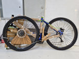 Boss Vortex Mountain Bike 26" Wheels 18 Speed Disc Brakes Mens Blue Medium