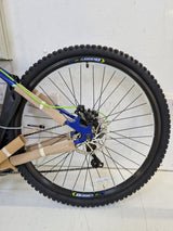 Boss Vortex Mountain Bike 26" Wheels 18 Speed Disc Brakes Mens Blue Medium