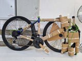 Boss Vortex Mountain Bike 26" Wheels 18 Speed Disc Brakes Mens Blue Medium