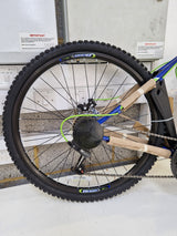 Boss Vortex Mountain Bike 26" Wheels 18 Speed Disc Brakes Mens Blue Medium