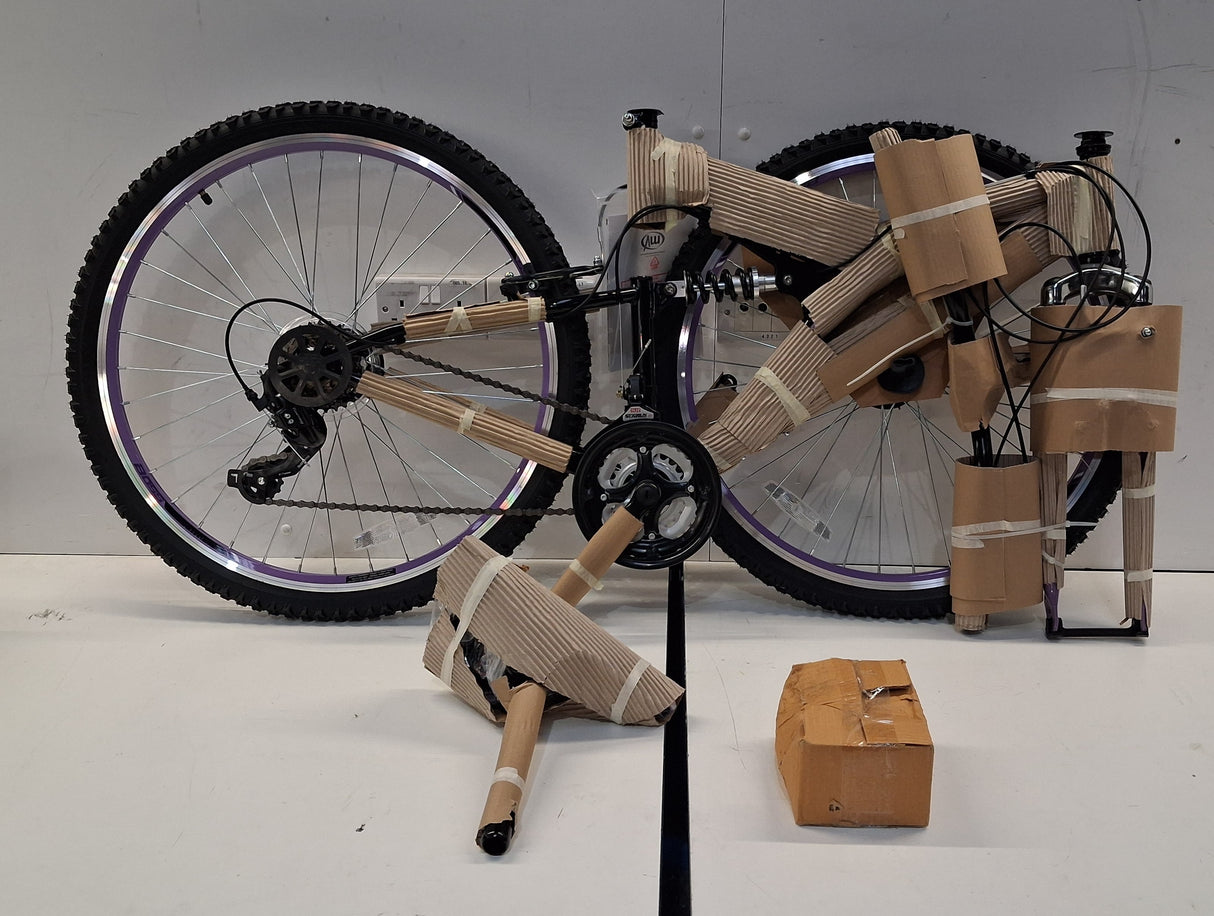 Boss Venom Womens 21-Speed Mountain Bike - Black/Purple - 18'' Medium Frame