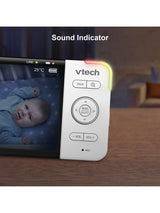 VTech RM5755HD 5 inch Display Smart Wi-Fi 1080p Video Baby Monitor - White