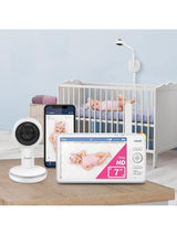 VTech RM7787HD 7 inch Over-The-Cot Wi-Fi Baby Monitor - Rechargeable Battery