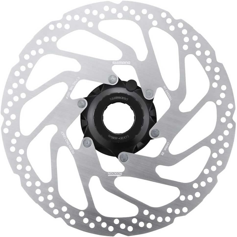 Shimano STEPS RT-EM300 Centre Lock Rear Disc Rotor 160 mm - Silver/Black