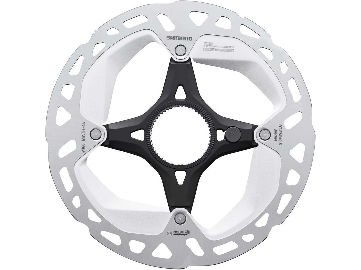Shimano Bike Replacement Parts RT-EM810 Steps Ice Tech Disc Rotor 160mm