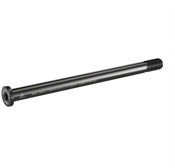 Wheels Manufacturing Rear Thru Axle 176mm M12 x 1.75 12mm Boost Black