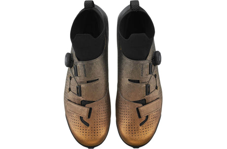 Shimano RX801R Gravel/MTB SPD BAO Cycling Shoe - Mettalic Orange - EU 45