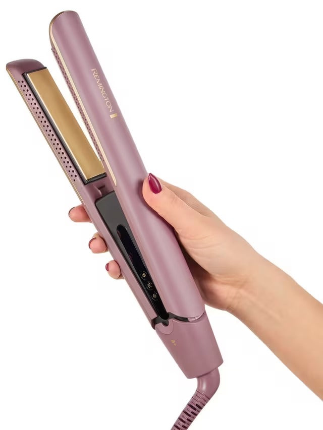 Remington S8930 AIRvive Ceramic-Coated Corded Slim Hair Straighteners Mauve