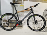 Carrera Subway 2 Men's 9-Speed Hydraulic Brakes Hybrid Bike Black Large 20''