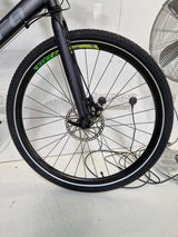 Carrera Subway 2 Men's 9-Speed Hydraulic Brakes Hybrid Bike Black Large 20''