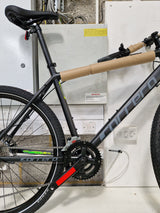 Carrera Subway 2 Men's 9-Speed Hydraulic Brakes Hybrid Bike Black Large 20''