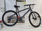 Carrera Subway 1 16-Speed Women's Hybrid Bike 27.5" Wheels - Grey - Small