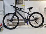 Carrera Subway 1 16-Speed Women's Hybrid Bike 27.5" Wheels - Grey - Small