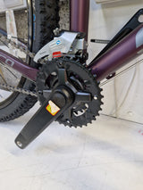 Carrera Hellcat Women's 16-Gears Mountain Bike - 18" Medium Frame - Purple