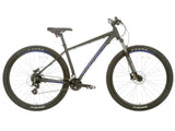 Carrera Hellcat Mens 16 Speed Disc Brakes Mountain Bike - Black 20in Large