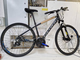 Carrera Crossfire 2 Men's 8-Speed 700c Wheel Hybrid Bike - Black Small 17''