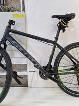 Carrera Subway 2 Men's 18 Speed Disc Brakes Hybrid Bike - 19" Medium - Black
