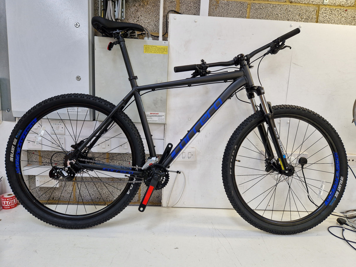 Carrera Hellcat Men's 16-Speed Disc Brake Mountain Bike - X Large - Black
