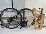 Carrera Axle V-Brake 27.5"-Wheels Unisex Hybrid Bike - 18in Medium - Navy