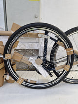 Carrera Axle V-Brake 27.5"-Wheels Unisex Hybrid Bike - 18in Medium - Navy